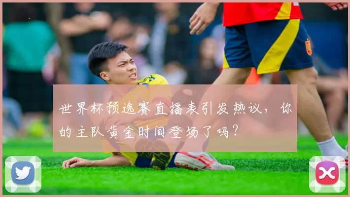世界杯预选赛直播表引发热议,你的主队黄金时间登场了吗?