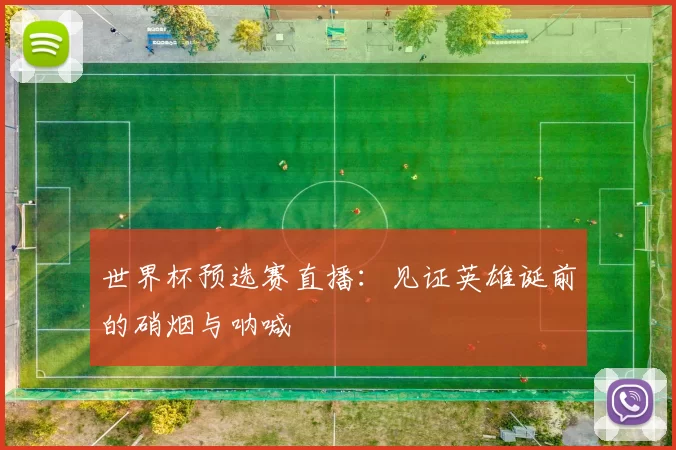 世界杯预选赛直播:见证英雄诞前的硝烟与呐喊