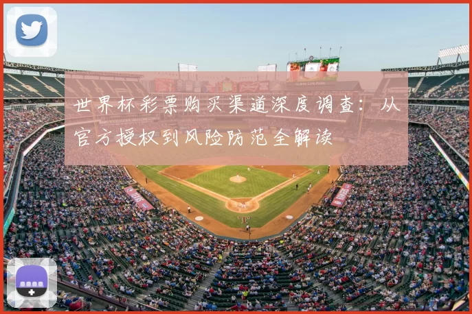 世界杯彩票购买渠道深度调查:从官方授权到风险防范全解读