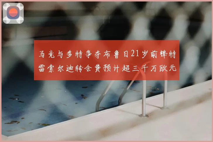 马竞与多特争夺布鲁日21岁前锋特雷索尔迪转会费预计超三千万欧元